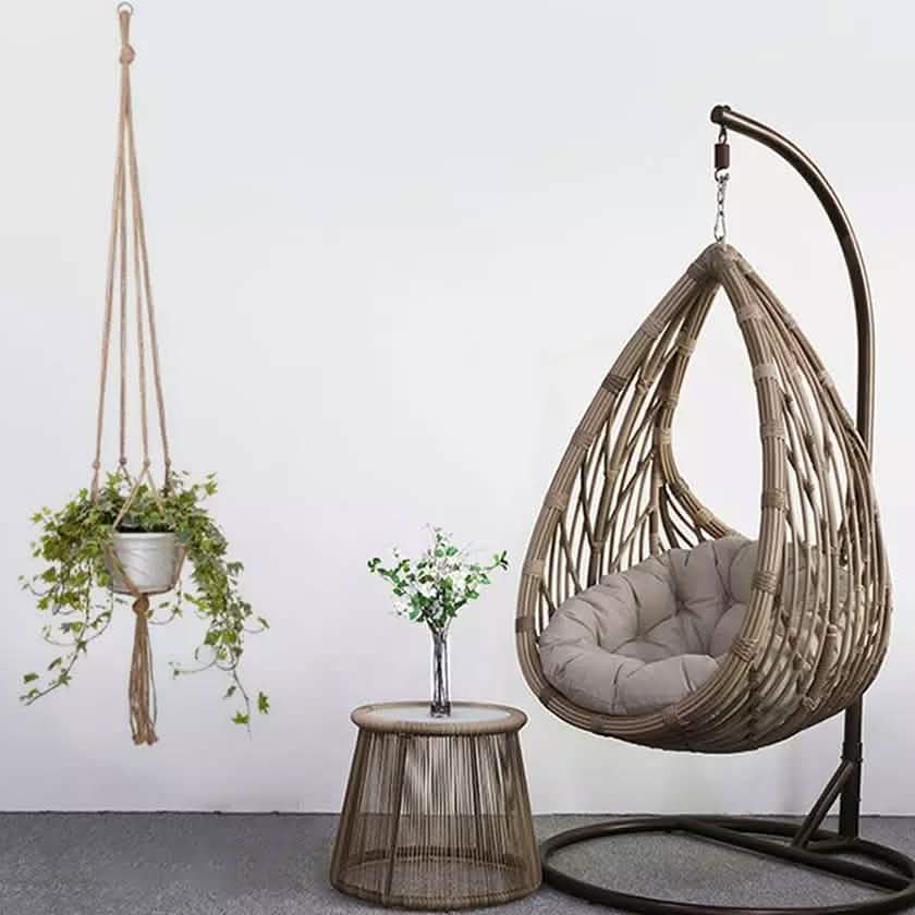 Indoor Outdoor Hanging Pot Rope Net Macrame Plant Hanger